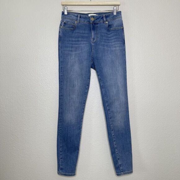 Ted Baker London Jeans Size 30 Ankle Skinny Denim Starel Light Wash Stretch - Picture 1 of 16